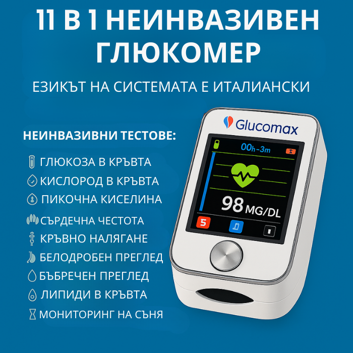 GlucoMax 11 в 1 – Плати за 1, получаваш 2 + Подарък!