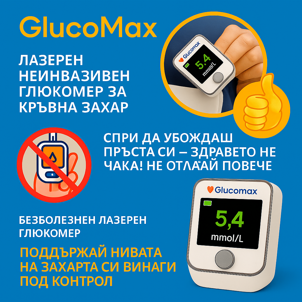 GlucoMax 11 в 1 + Подарък! -